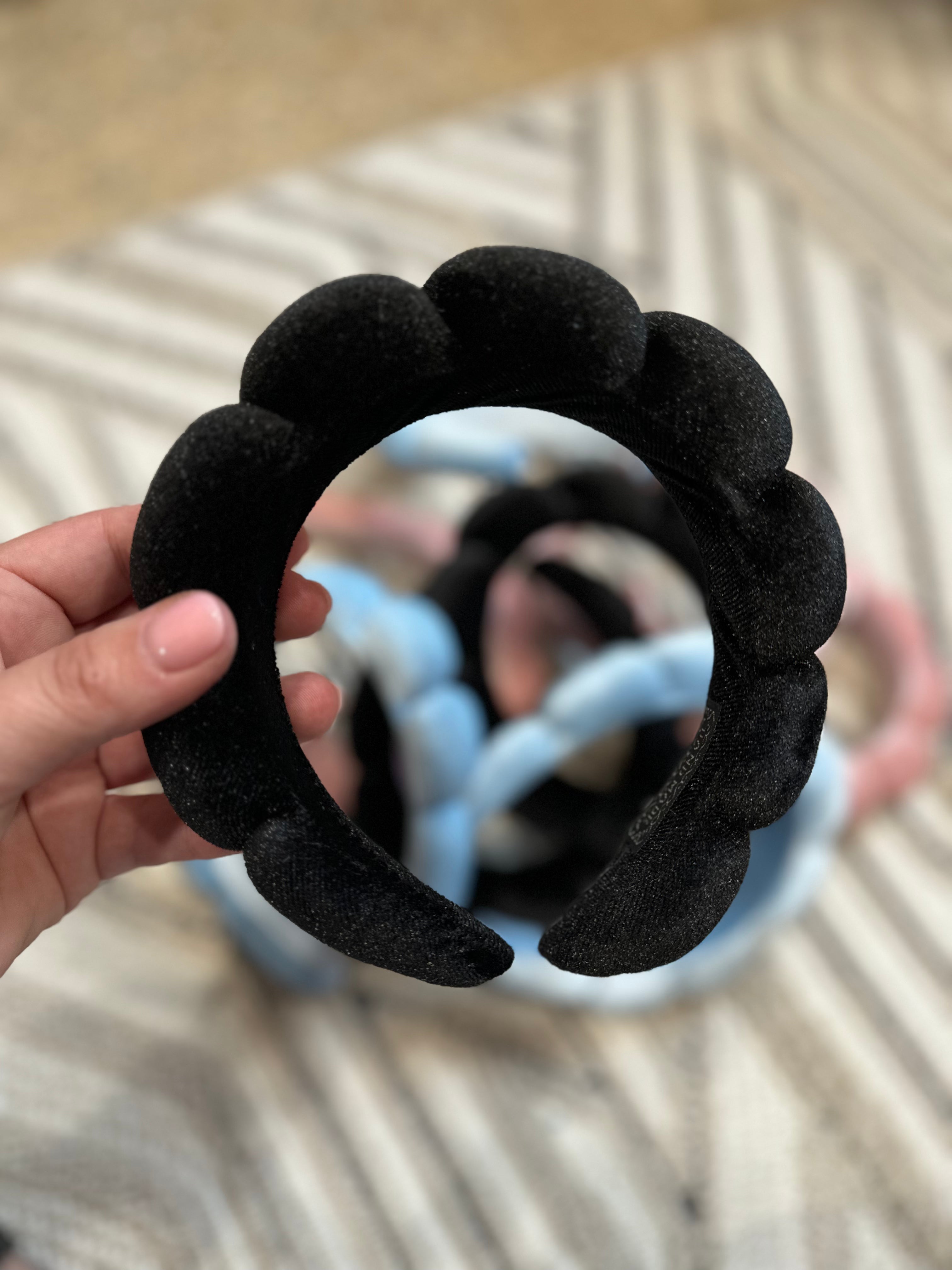 Towel Velvet Cloud Twist Hairband DPJH9